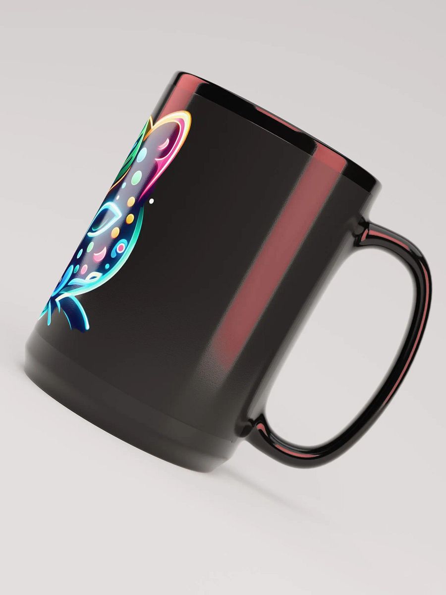 Neon Cat Sugar Skull Mug product image (4)