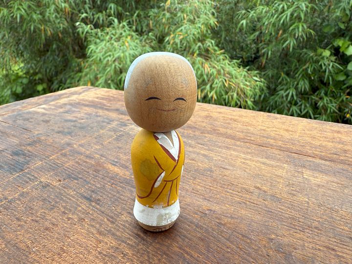 🎎 Buddhist Priest Kokeshi Doll – Japan Antique Roadshow product image (1)