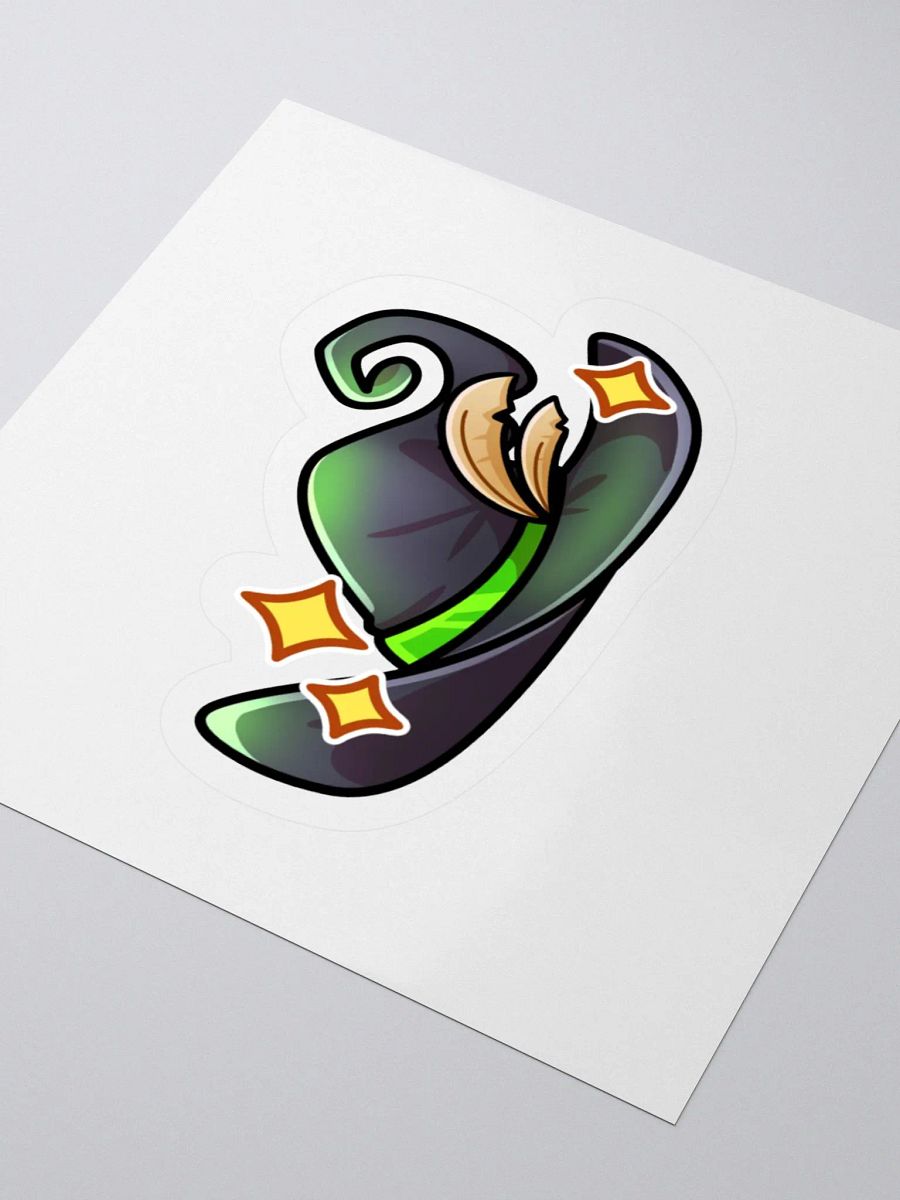 Enchanted Wizzie Hat Kiss Cut Stickers product image (3)