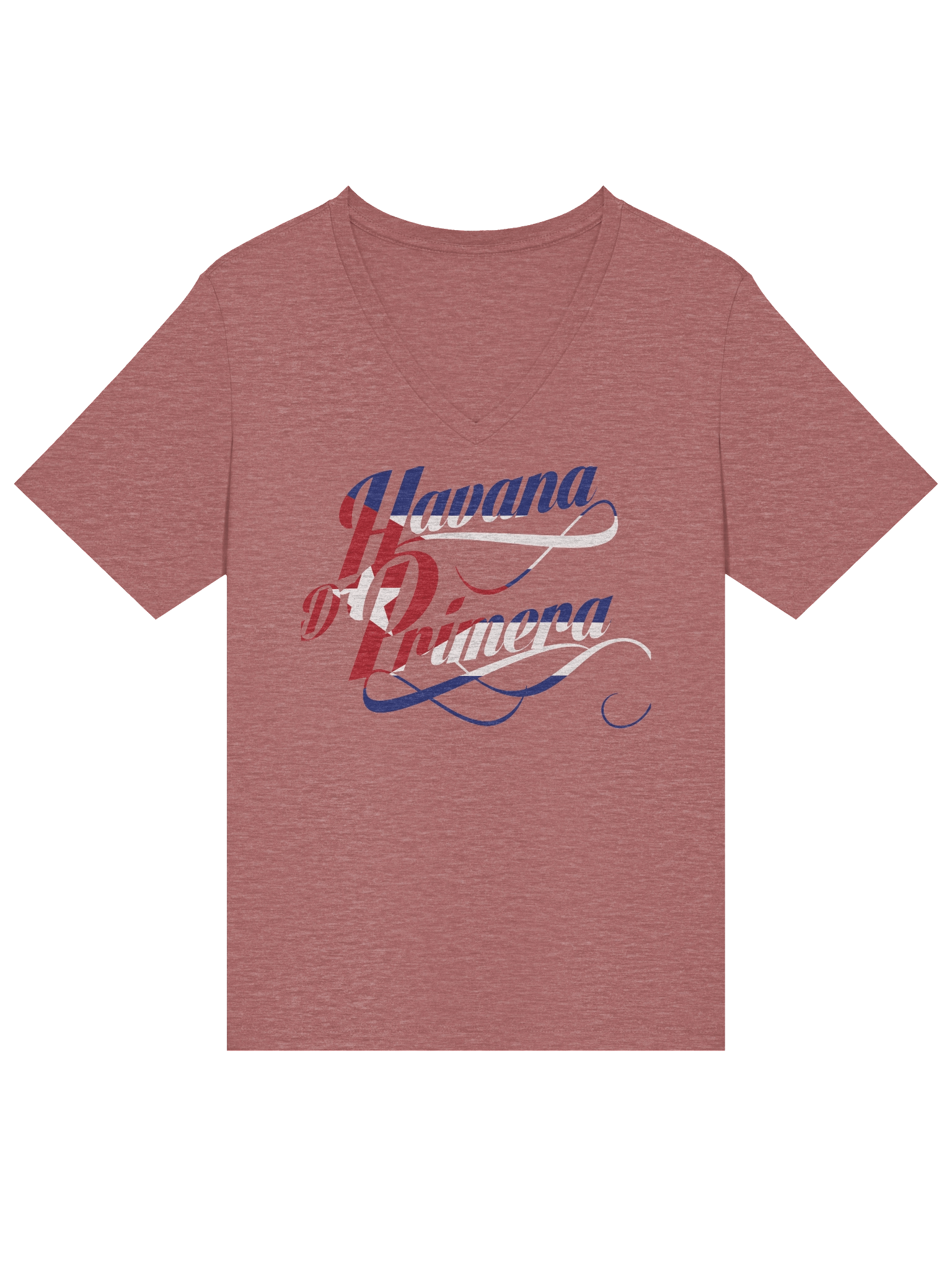 Havana D'Primera - Women's Relaxed V-Neck T-Shirt product image (4)