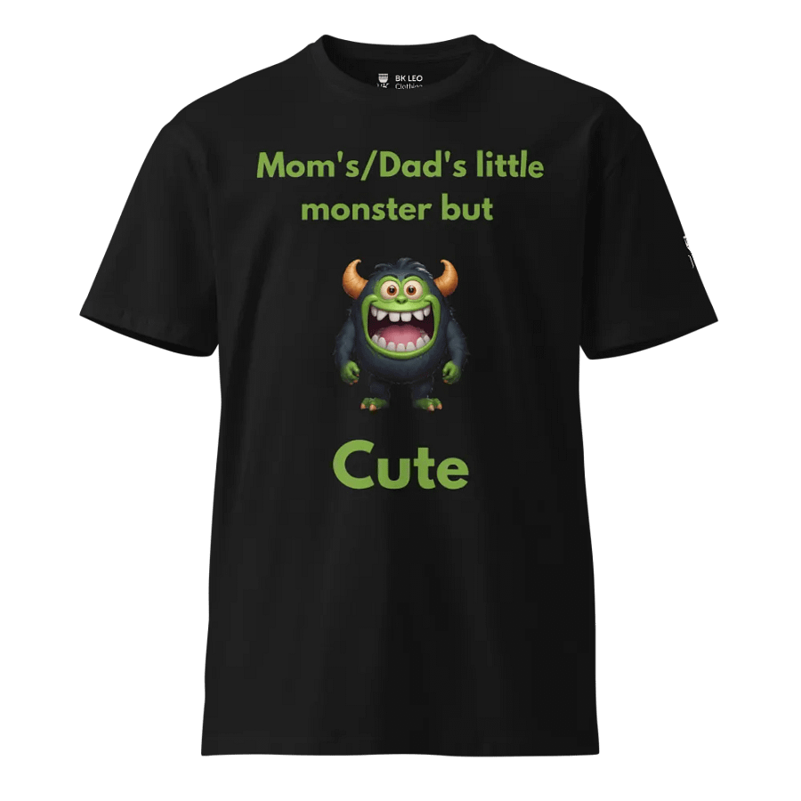 Mom's & Dad's little monster, but cute product image (1)