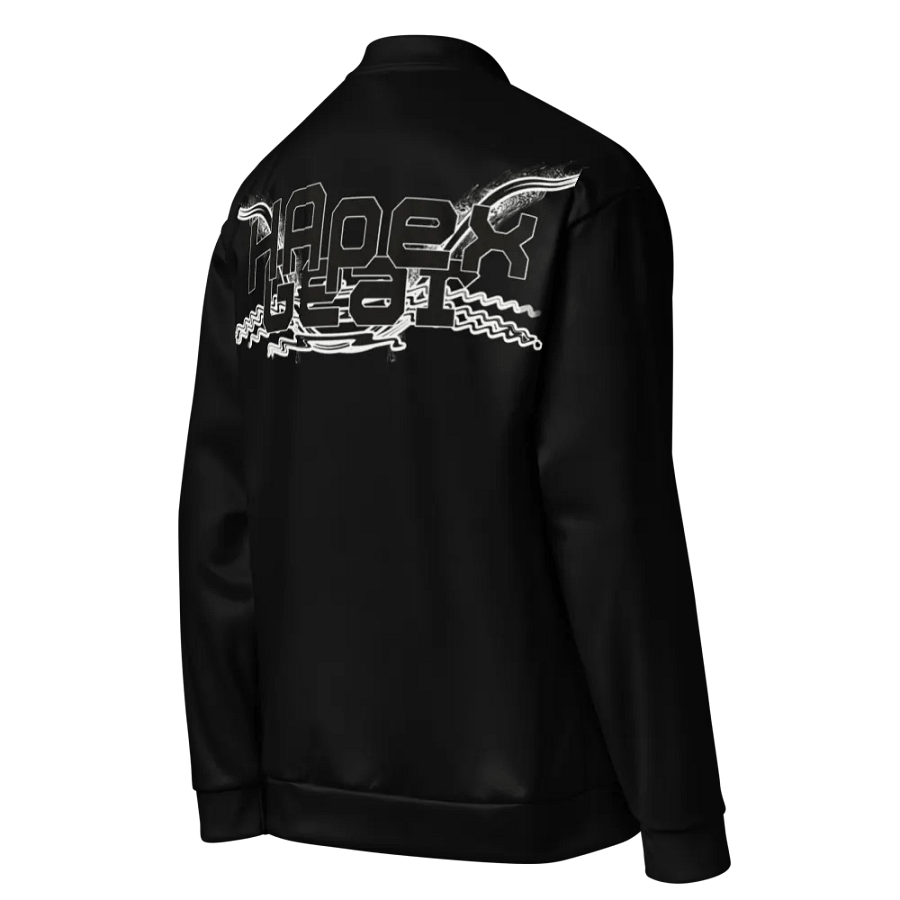 Bomber Jacket - Black - Black HApex Gear Black Logo product image (5)