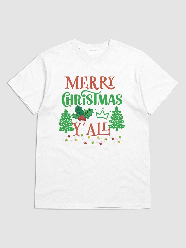 RED Nice Christmas Festive Tee Shirt Gildan 5000 USA product image (13)