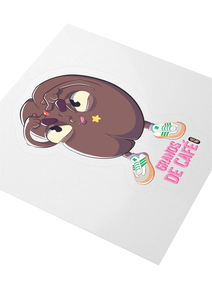 Granos de Café - Sticker (Kiss Cut) product image (3)