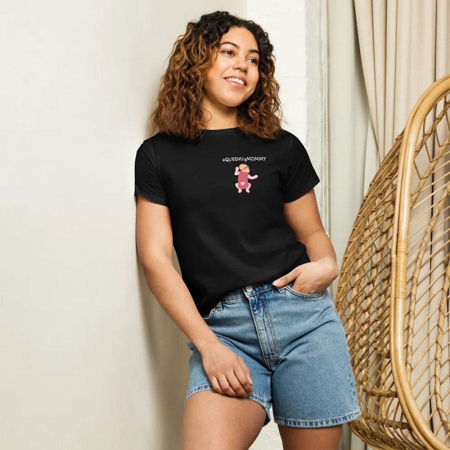 #QueenV4Mommy Tee product image (6)