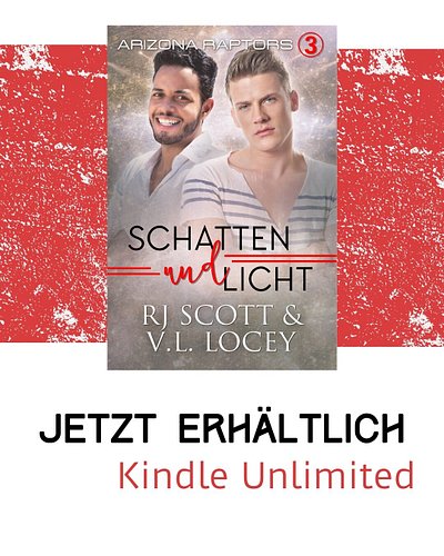 🏒 JETZT ERHÄLTLICH – Schatten und Licht

Ein gebrochener Hockeyspieler.
Ein viel zu sonniger Versorger.
Eine zarte Romanze, g...