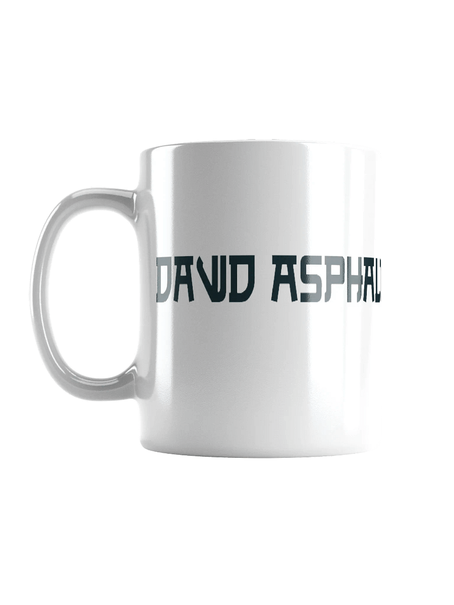 DAVID ASPHALT - WEIßE GLÄNZENDE TASSE product image (11)