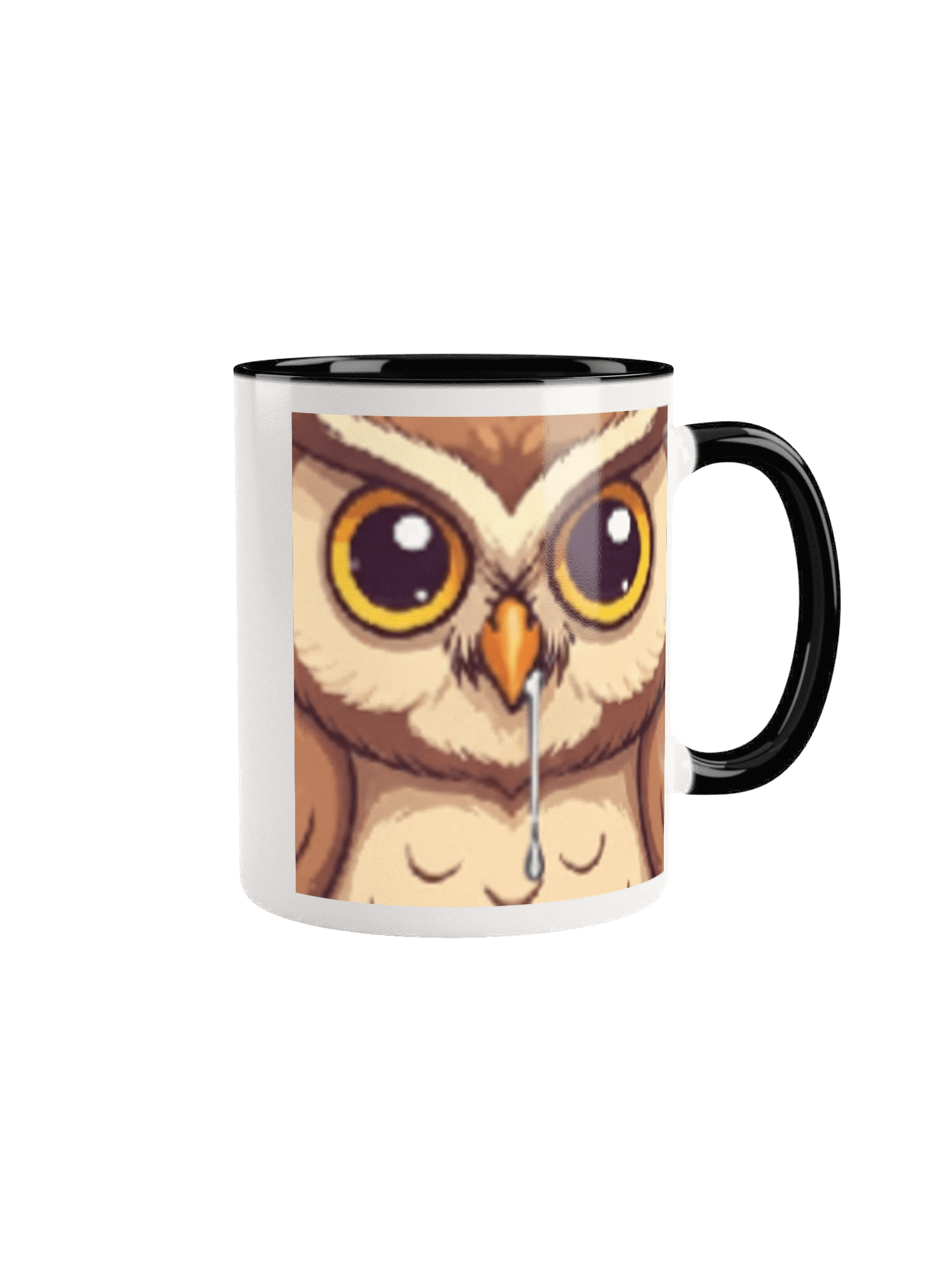 Whimsical Owl Tears Ceramic Mug product image (1)