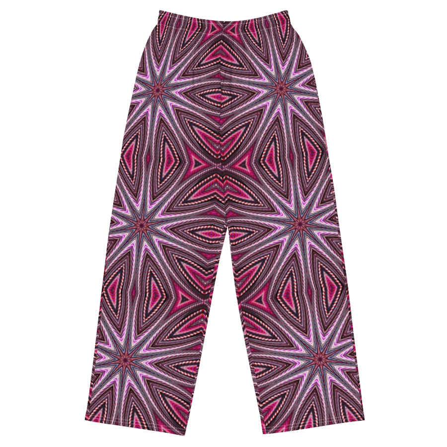 Candy Cane Kaleidoscope Wideleg Pants product image (2)