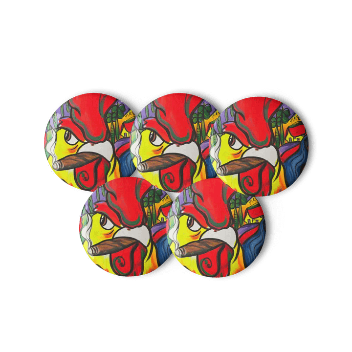 Rooster Ruckus Pin Button Set product image (3)