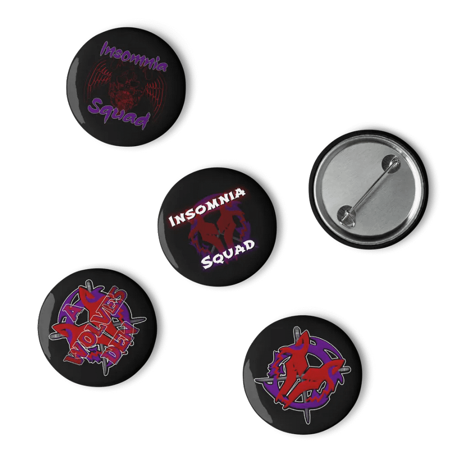 Rogue Squad Button Pins Set product image (11)