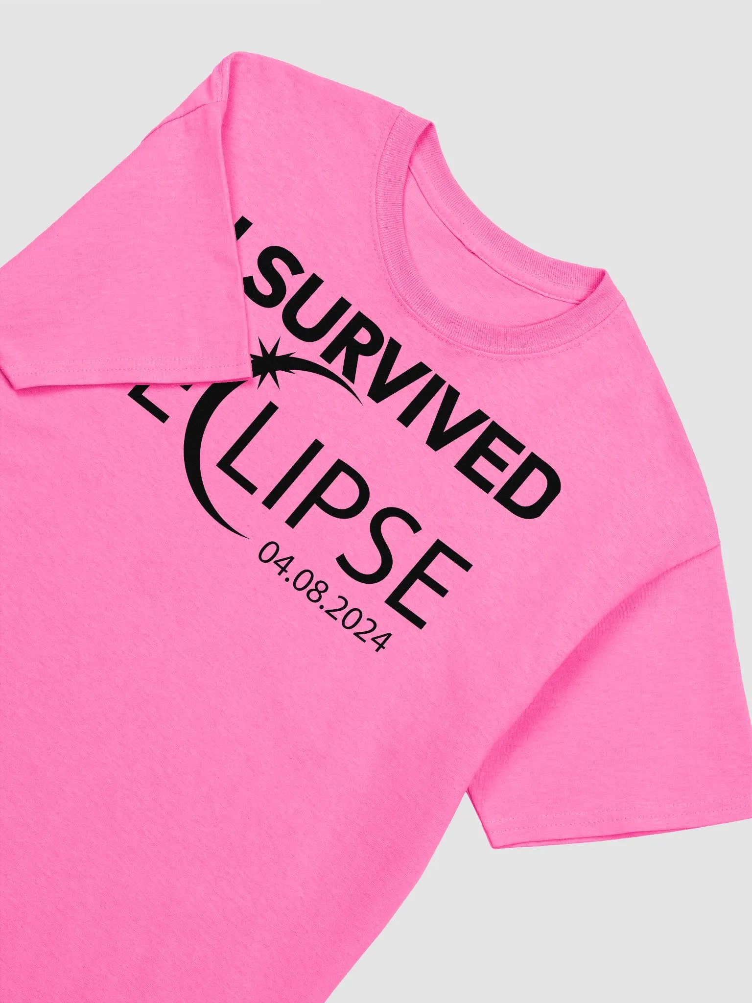 I SURVIVED THE ECLIPSE 04/08/2024 T-SHIRT product image (28)