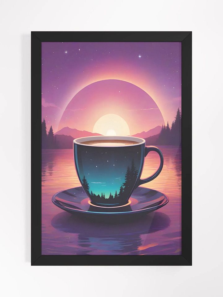 Coffee Sunset Framed Poster product image (2)