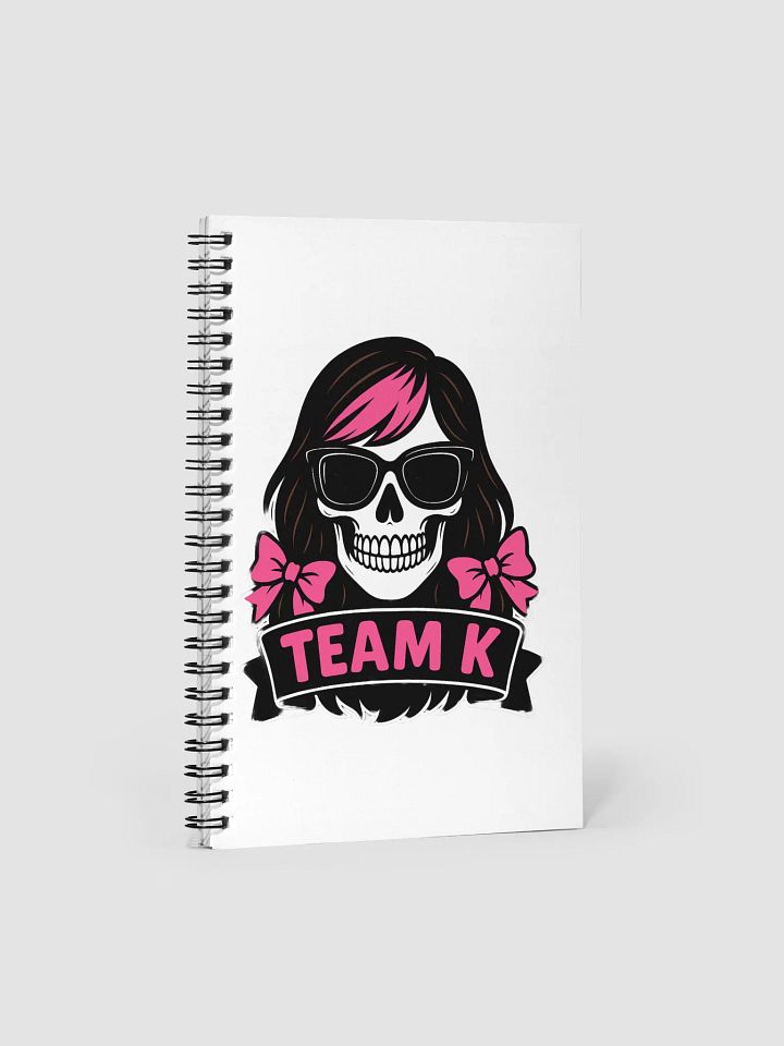TEAM K (V-6) Spiral Notebook product image (1)