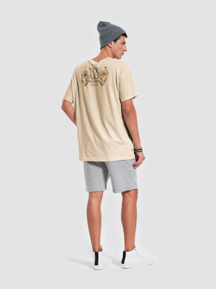 Unisex Kinship - You are Beautiful - Love and Joy Message Ngaio Piwakawaka and Bee Warmed Up Tee product image (43)