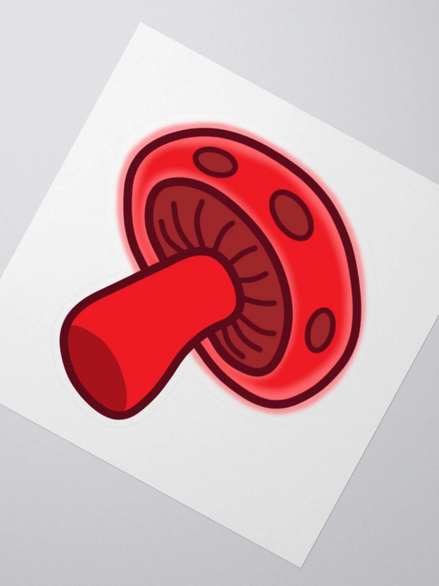 ManaMushroomRed Sticker product image (2)