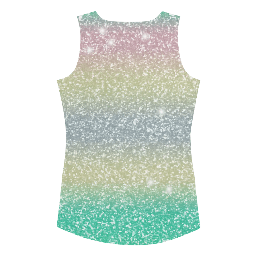 Glitter Unicorn Texture Design Tank Top (1) product image (2)