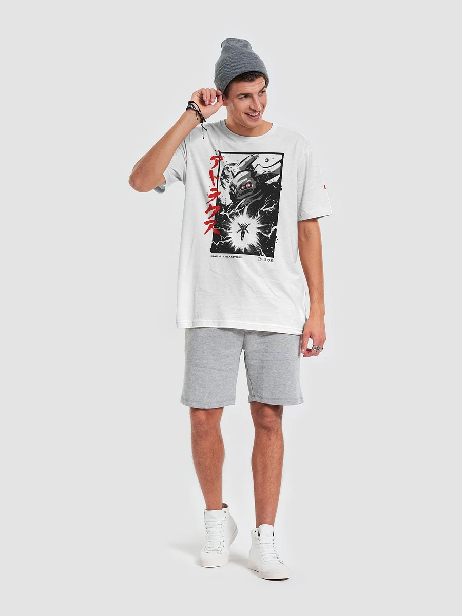 [White/Red] Atraks-01 Tee Shirt product image (6)