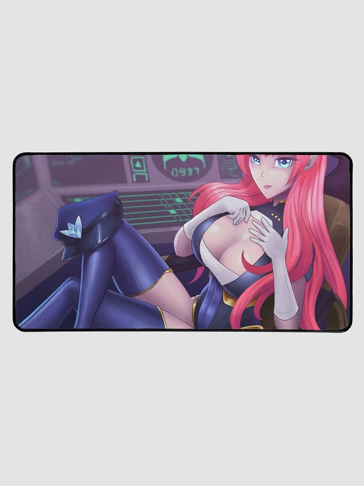 Waifu Force Space Commander Desk Mat product image (1)