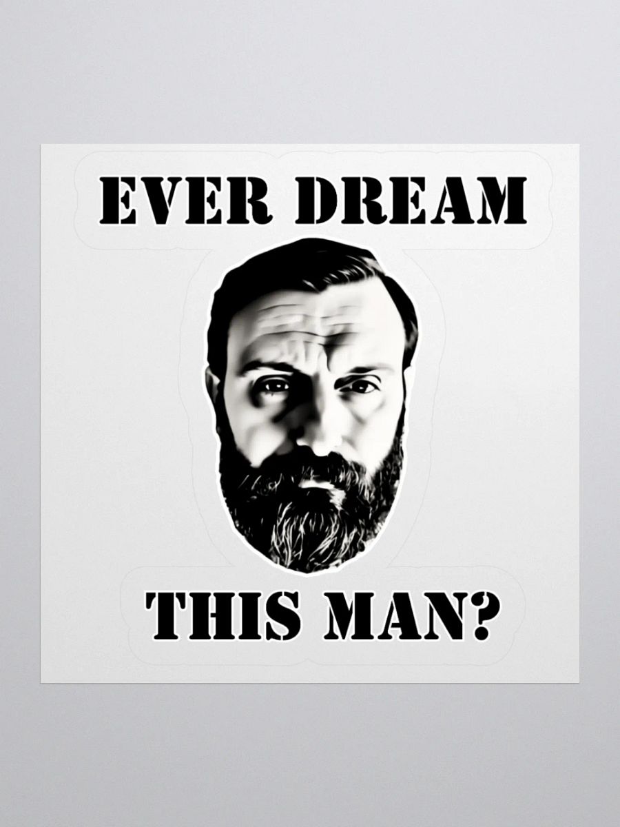 Jimmy Bunker Dream Man Kiss-Cut Sticker product image (2)