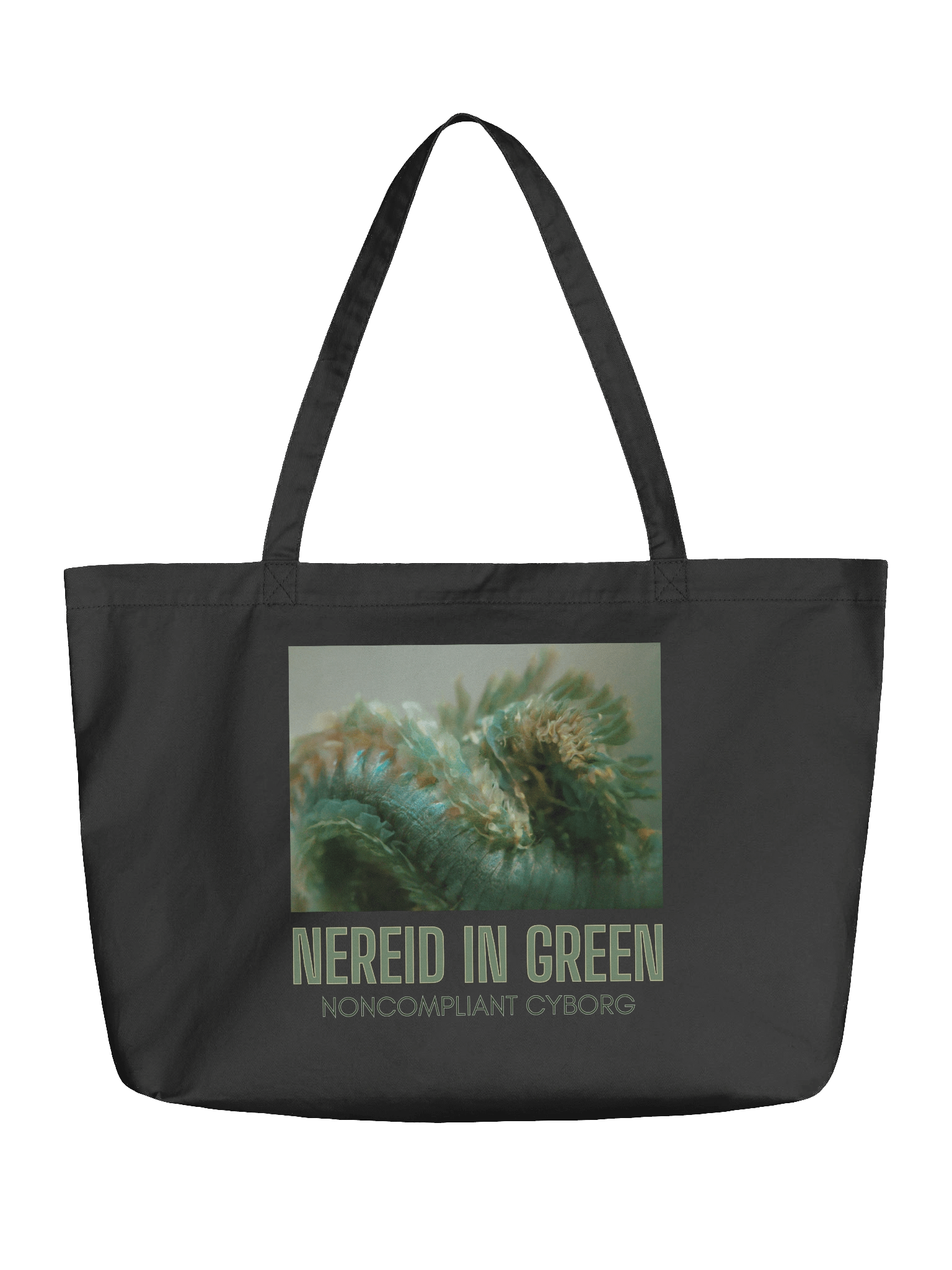 Nereid in Green Tote Bag product image (1)