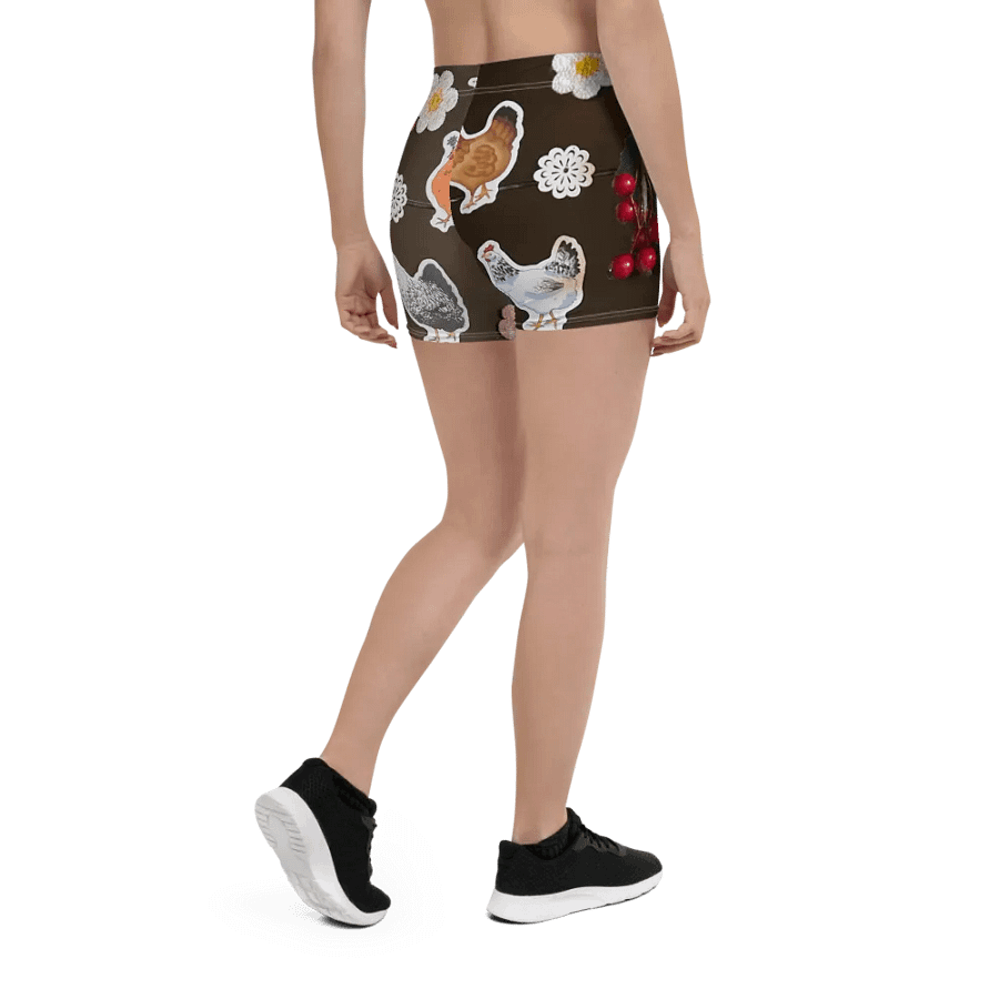Chicken n Flowers shorts product image (4)