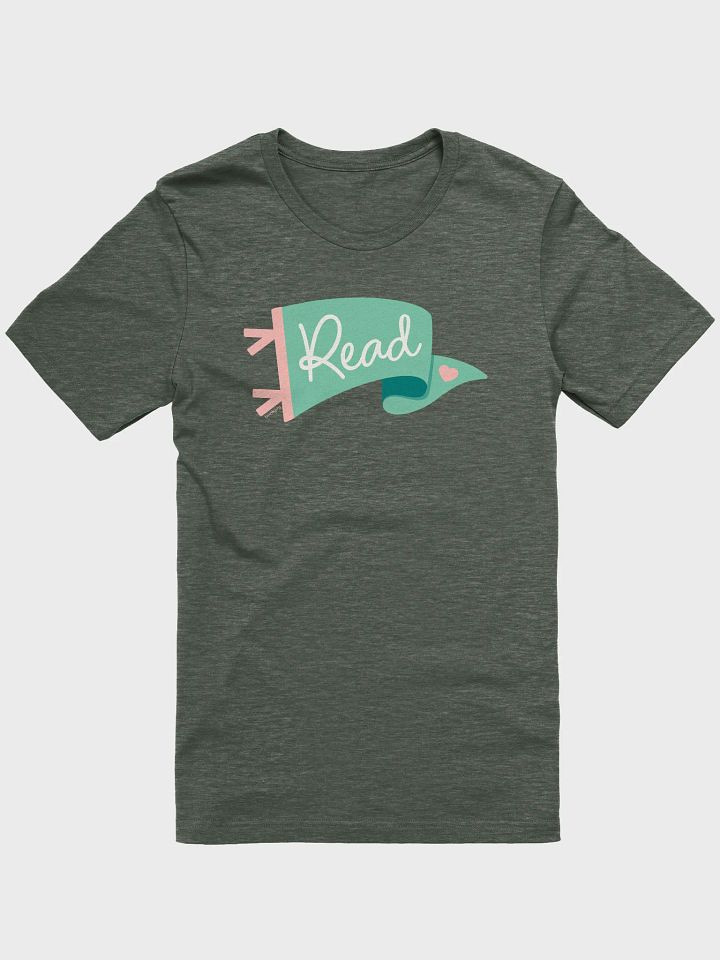 Go Team...Read! Mint Pennant T-Shirt product image (1)