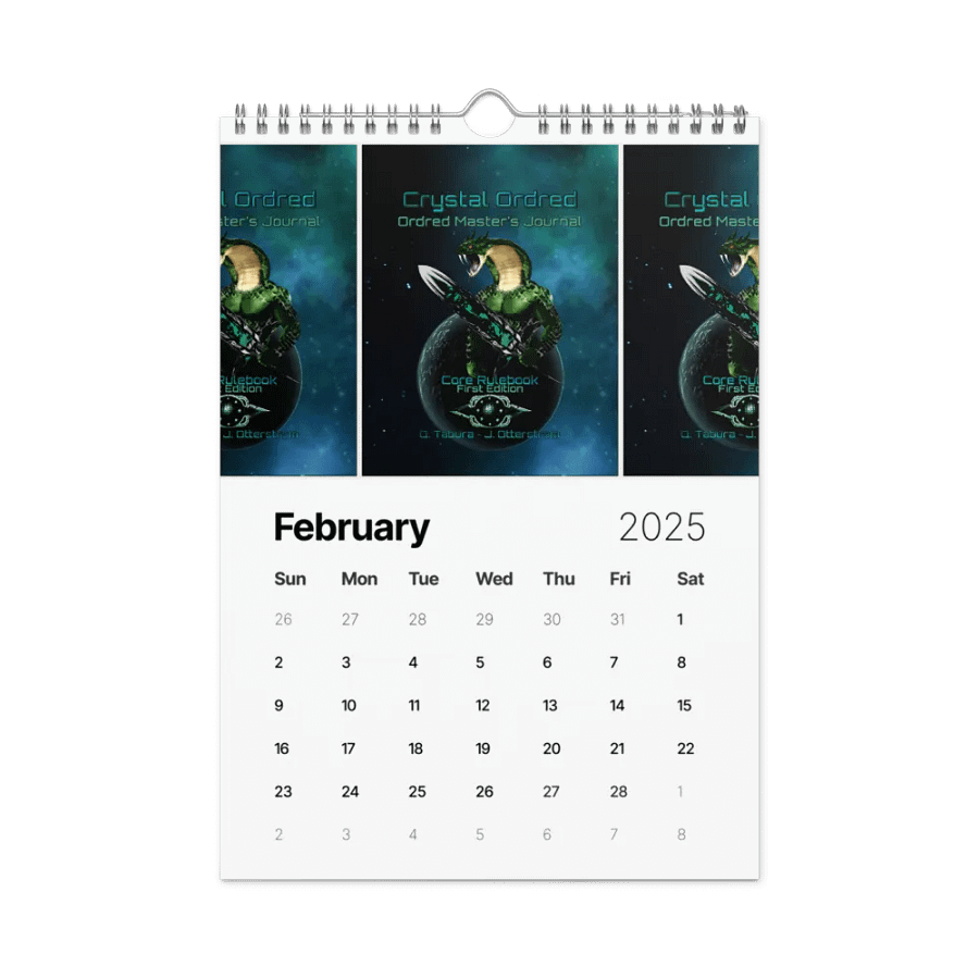 Crystal Ordred Calendar product image (5)
