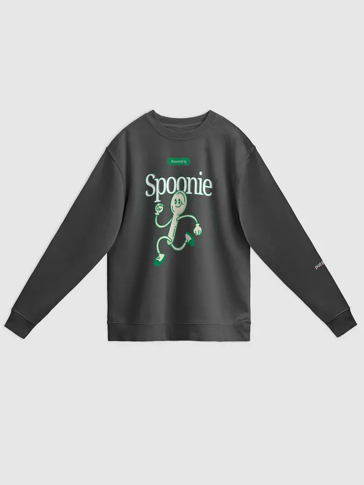 POWERED BY SPOONIE pigment-dyed sweatshirt product image (6)