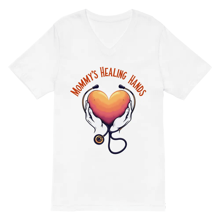 Mommy's Healing Hands V-Neck Tee product image (6)