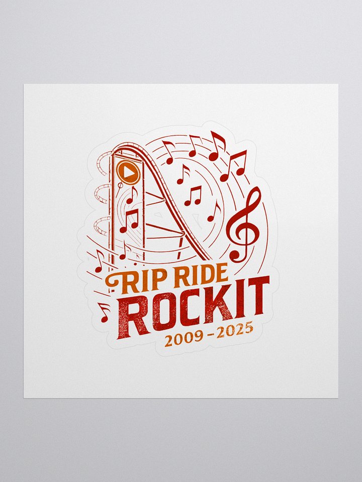 Rip Ride Rockit 2009-2023 Kiss Cut Stickers product image (1)
