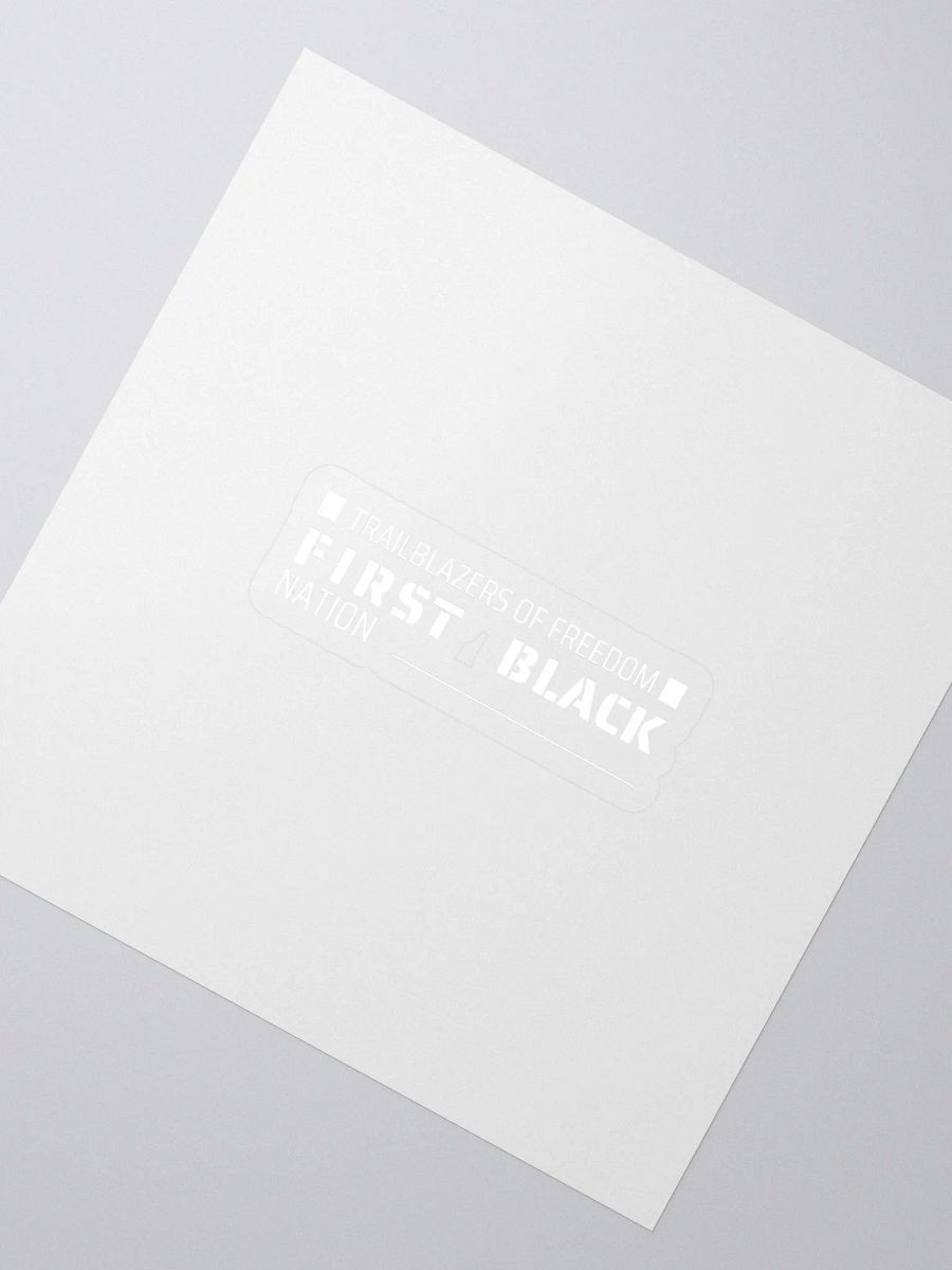 Fisrt black nation sticker product image (2)