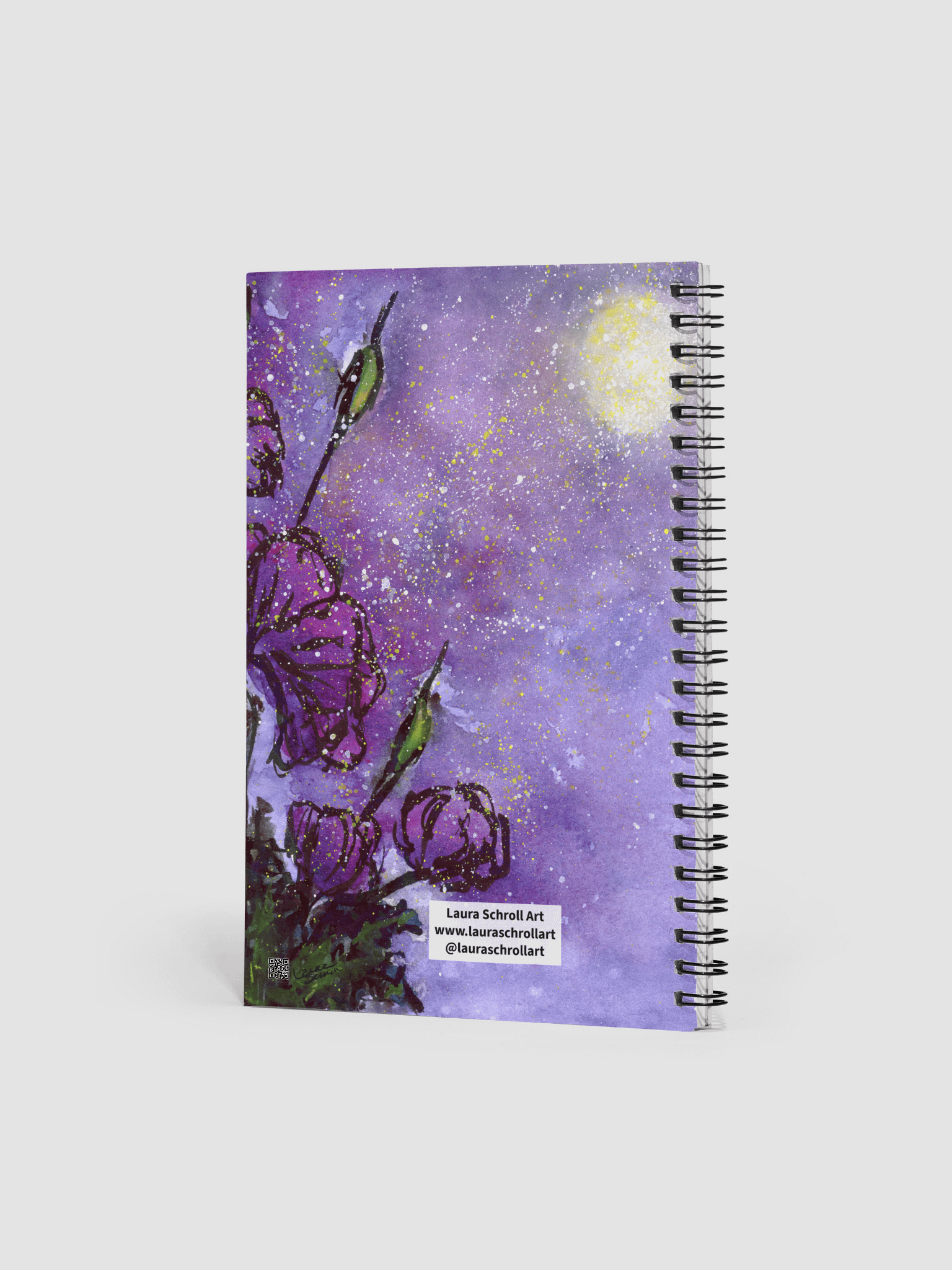 Purple Flowers - Notebook product image (2)