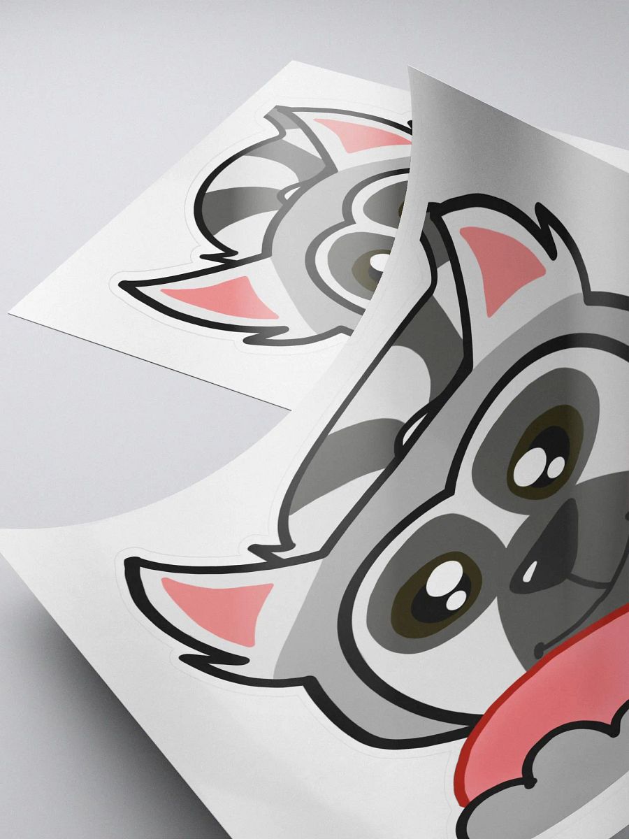 Lemur Love Kiss Cut Sticker product image (4)