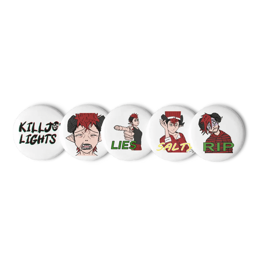 Killjoy Logo and Emote Pin Set product image (3)