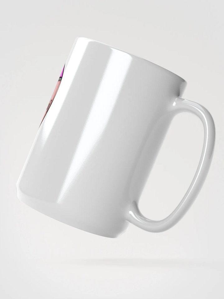 KILLA_EMILY LIGHT PINK HEART BUTT LOGO COFFEE MUG product image (2)