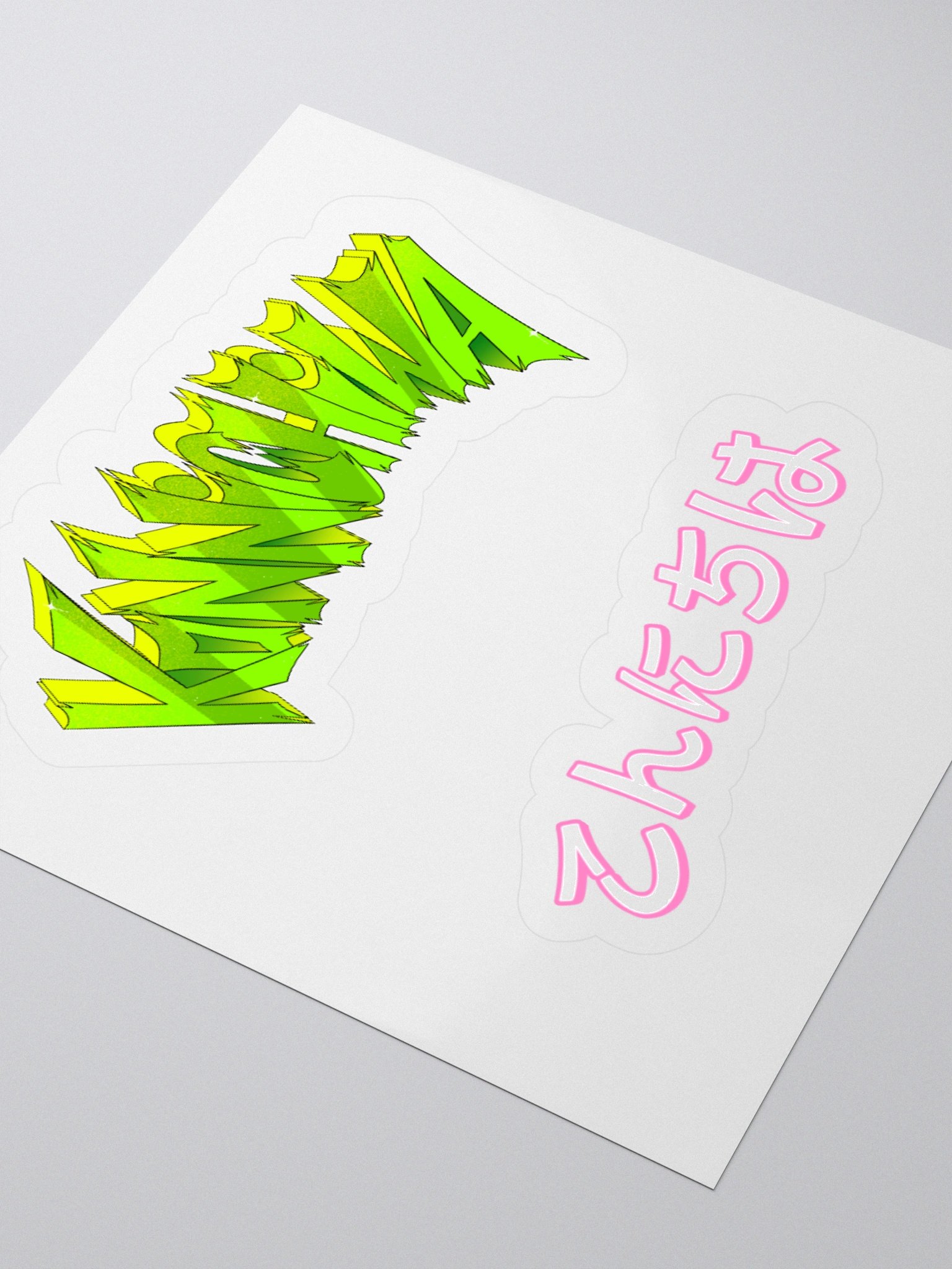 KONNICHIWA - Kiss Cut Stickers product image (7)