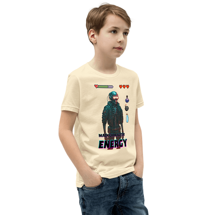 Main Character Energy Youth T-Shirt product image (2)