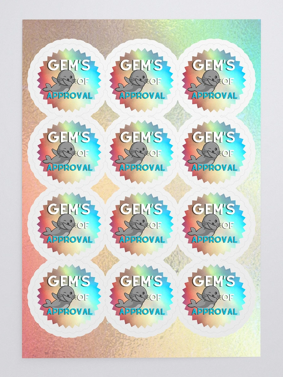 Gem's Seal of Approval - 12 Stickers product image (3)