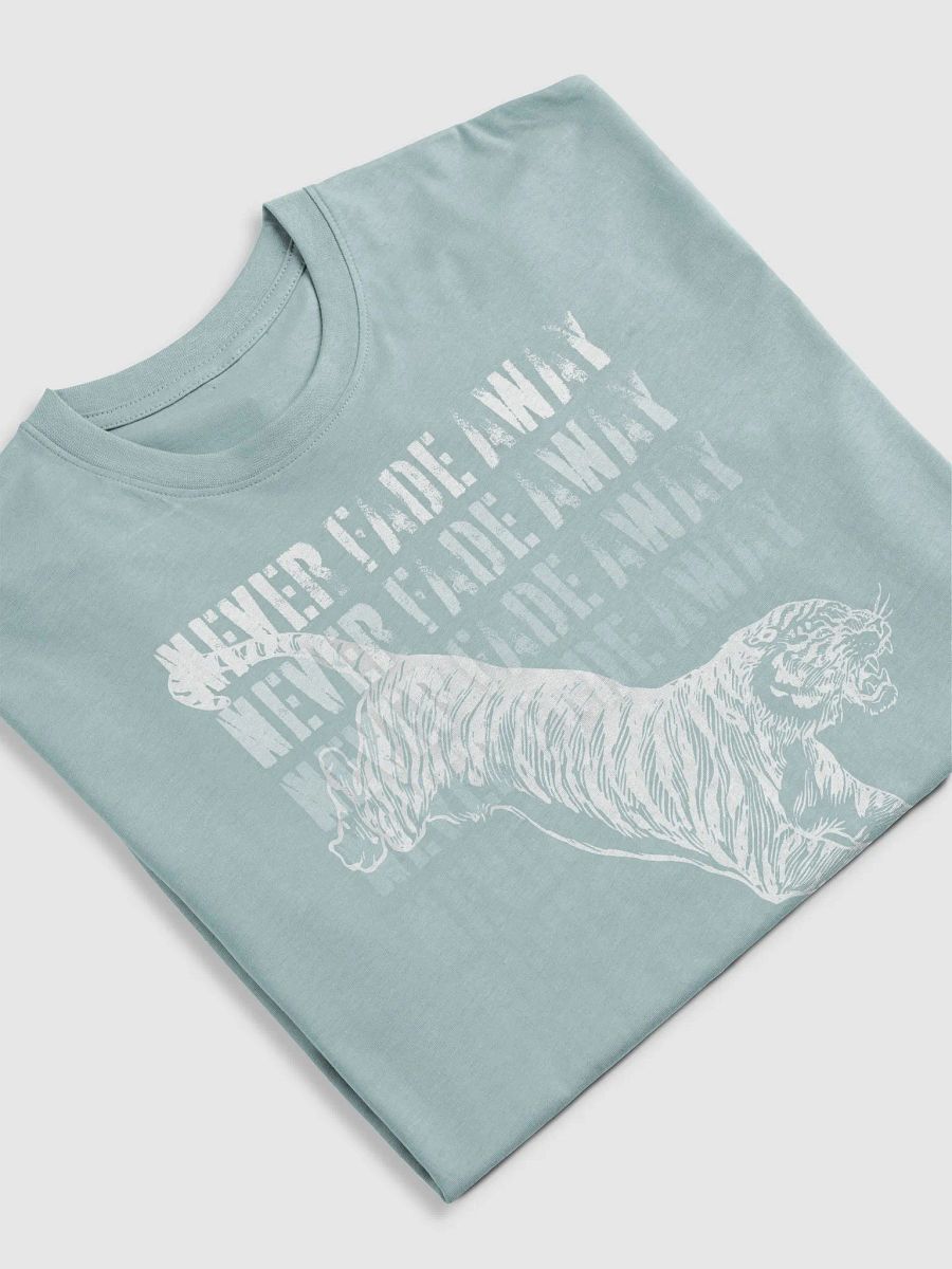 Never Fade Away Leaping Tiger Motivational T-shirt product image (30)