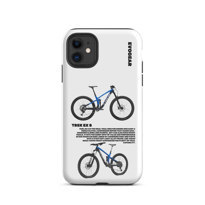 White Ex 8 Gen 5 iPhone Case product image (2)