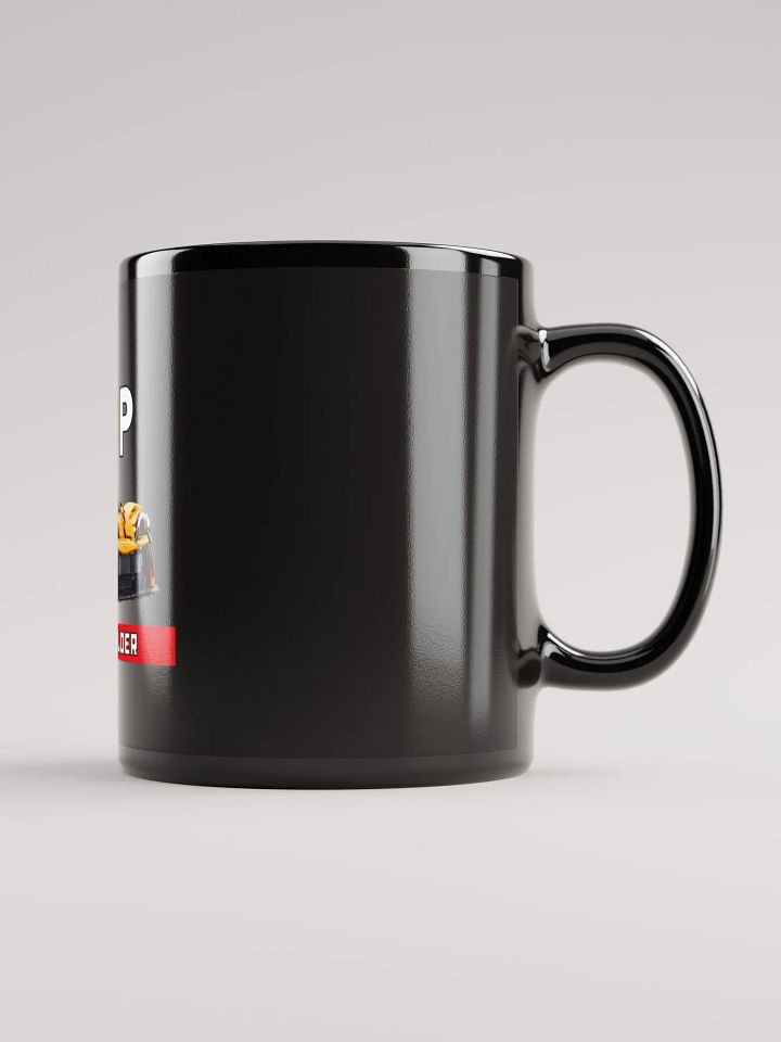 Top Brick Builder Mug Black product image (2)