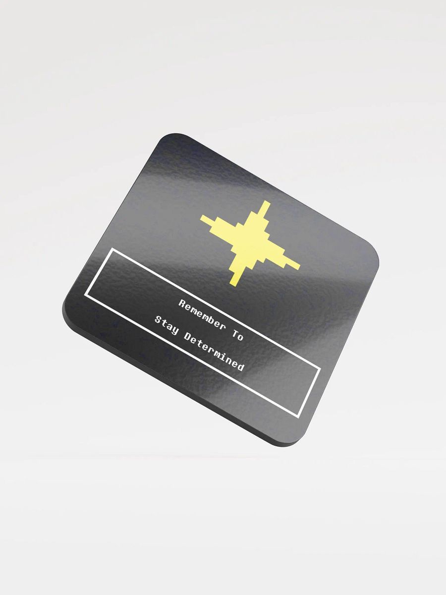 Stay Determined Coaster product image (1)