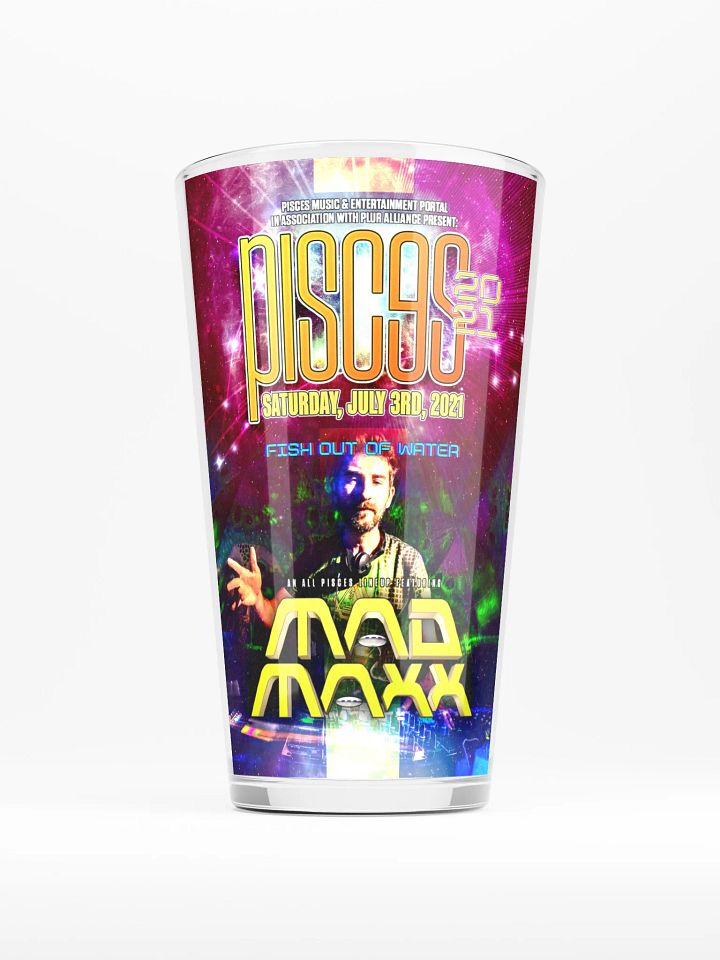 Pisces 2021: Fish Out of Water Shaker Pint Glass product image (1)