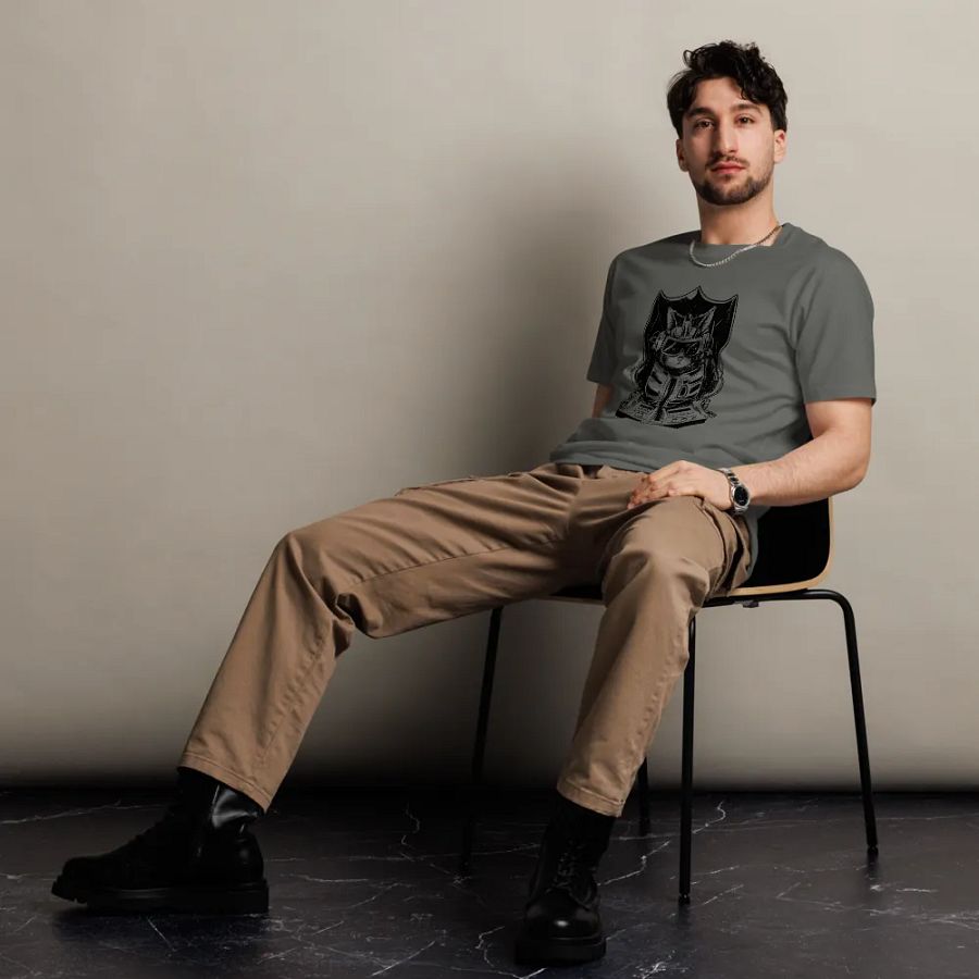 Techno Cat || AS Colour Unisex Premium T-Shirt product image (5)