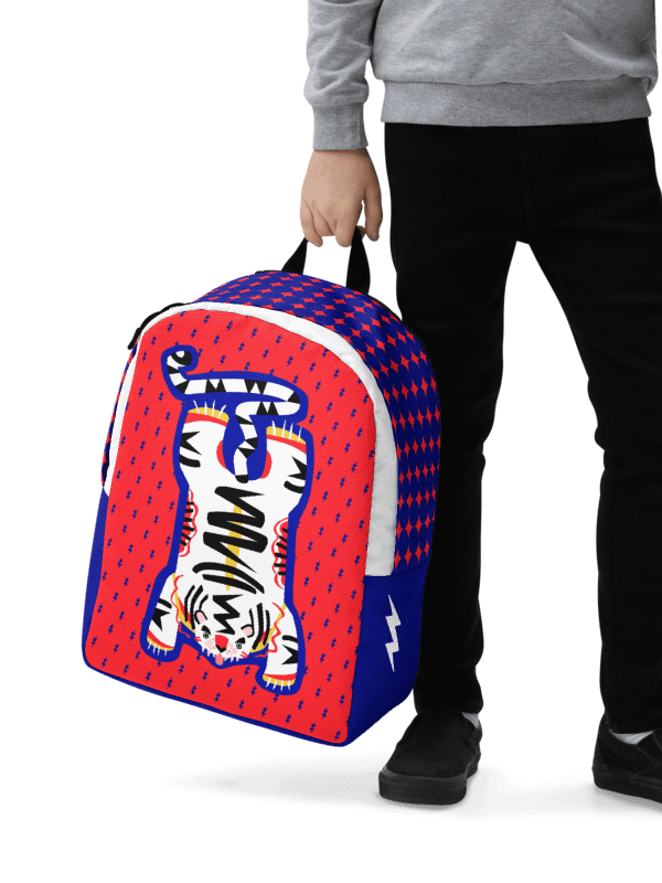 Blue and Orange Backpack - Electric Tiger Club product image (2)