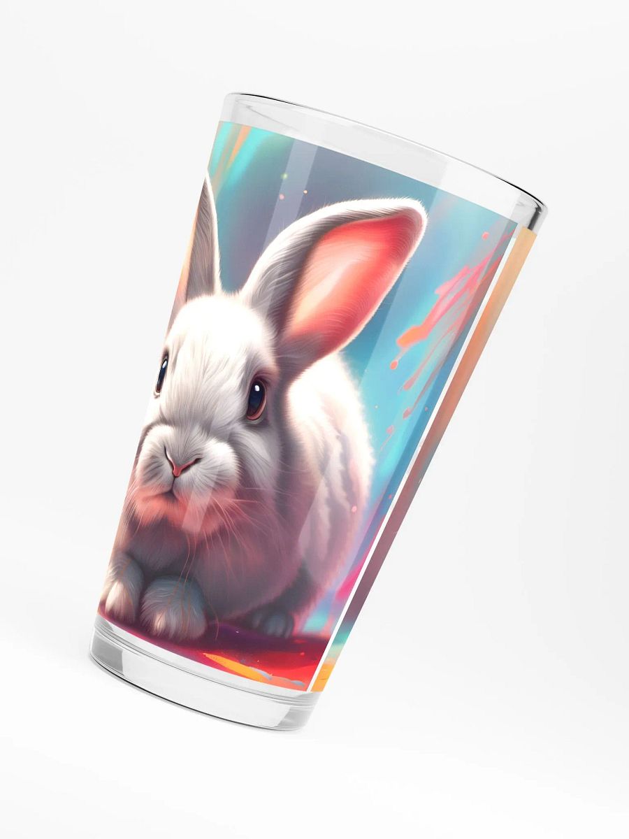 Cute Bunny Pint Glass product image (6)