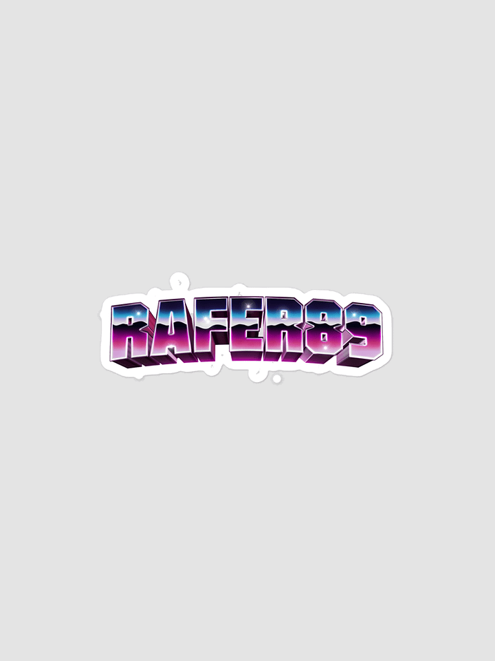 Rafer89 cut sticker product image (1)
