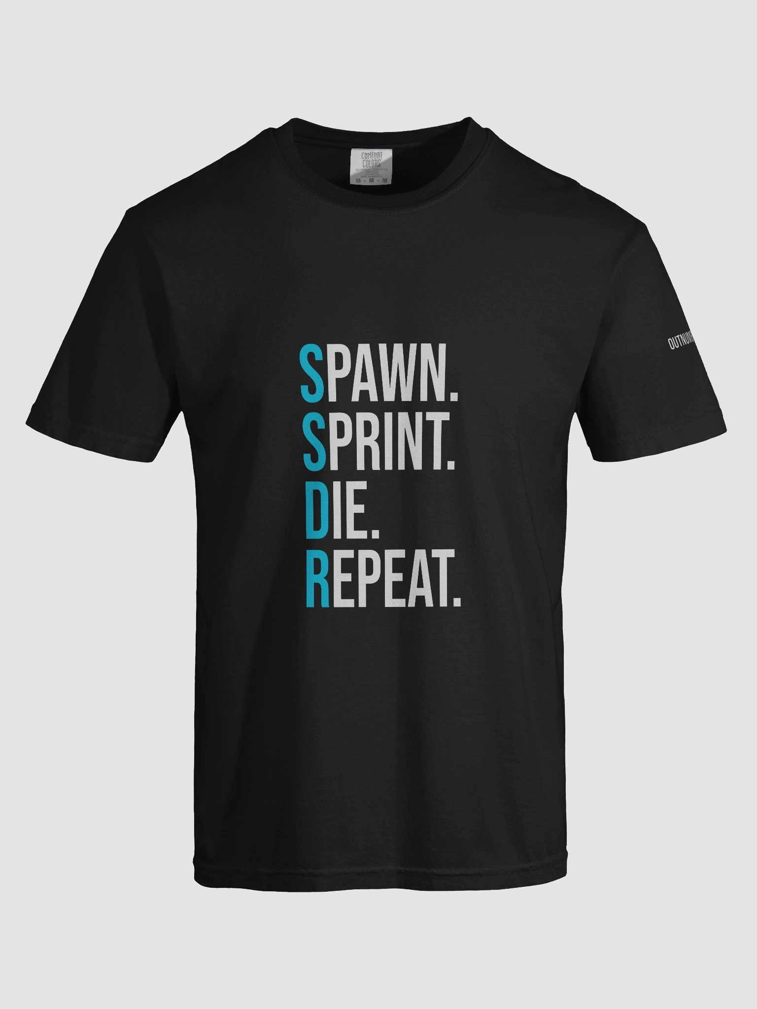 Spawn. Sprint. Die. Repeat. Men's Tee. product image (7)