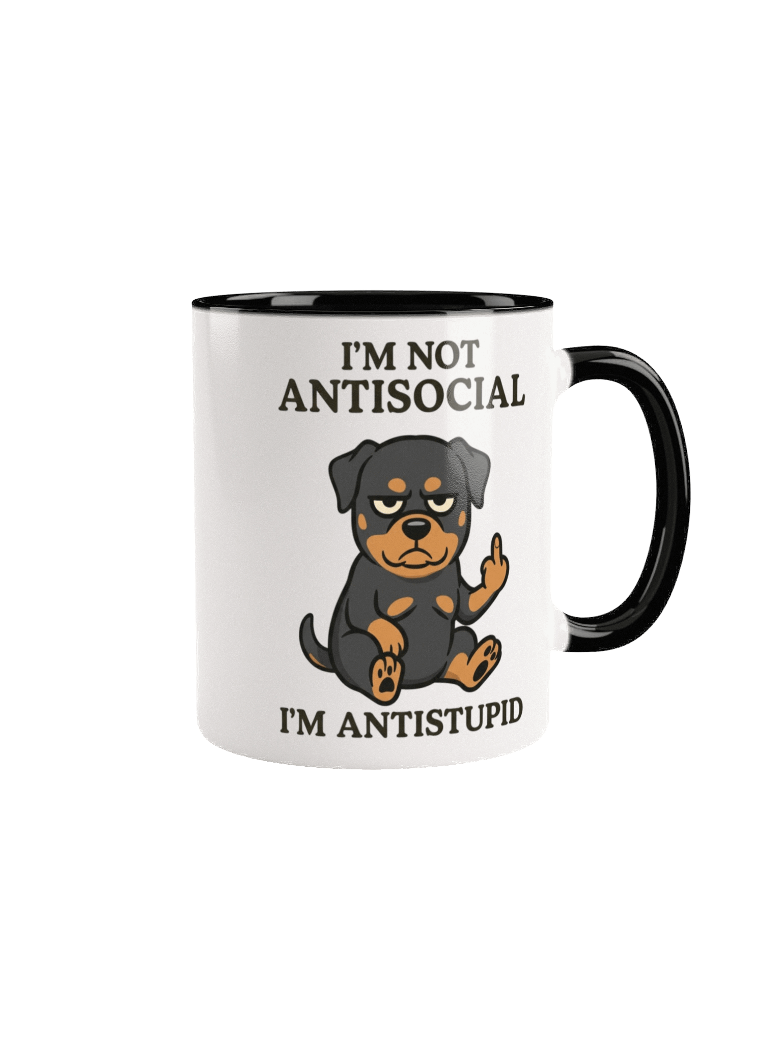 Sassy Rottweiler Ceramic Mug product image (1)
